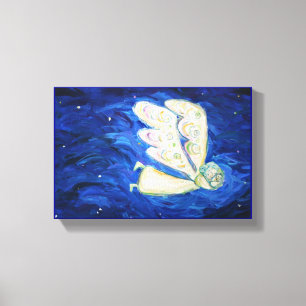Cuidado com a Canvas de pintura de anjo de alma (8