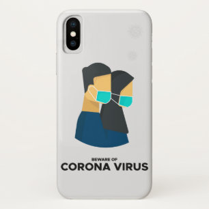 Cuidado com a capas de iphone de coronavírus