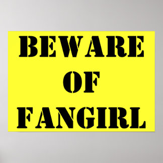 Cuidado com a poster de Fangirl