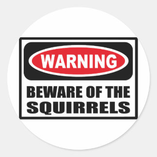 Cuidado com o adesivo SQUIRRELS