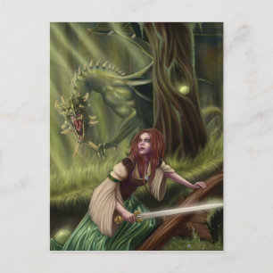 Cuidado com o cartão postal do Woods