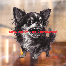Cuidado Com O Sinal Chihuahua Engraçado