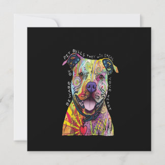 Cuidado com os cães Pitbull que roubarão seu coraç