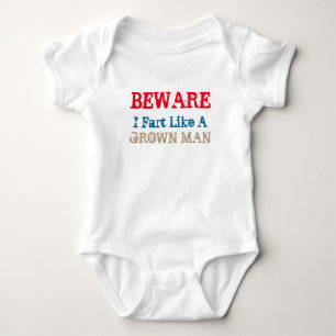 Cuidado, peidei como uma design de camiseta engraç