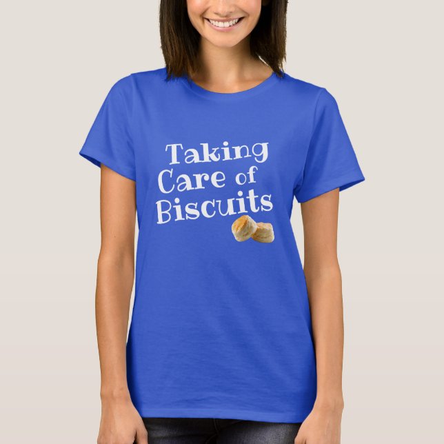 Cuidados com biscoitos T-Shirt (Frente)