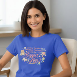 Cuidando dos Pequenos Lutadores Camisa de Enfermei