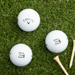 Cujo Cadê Personalizou Bolas de Golfe: Callaway