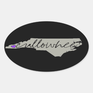 Cullowhee, grupo da etiqueta do NC de 4