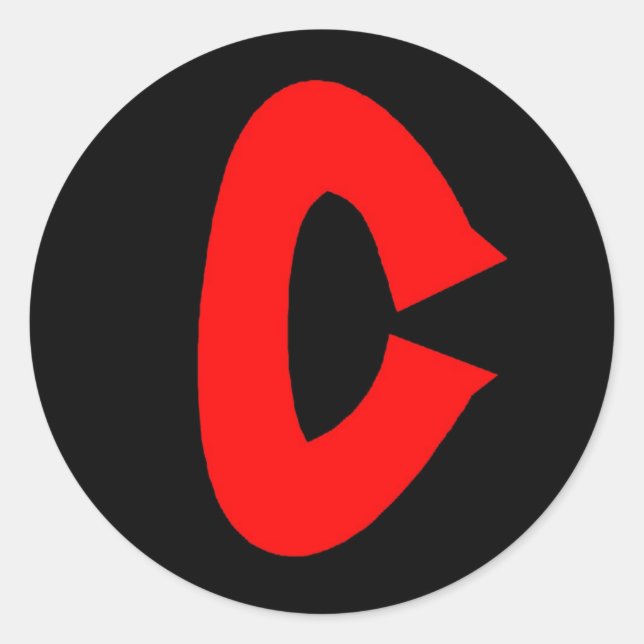 Culpa-o em adesivos "C" (Frente)
