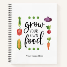 Cultive Sua Própria Comida Aquarela Jardineiro Per