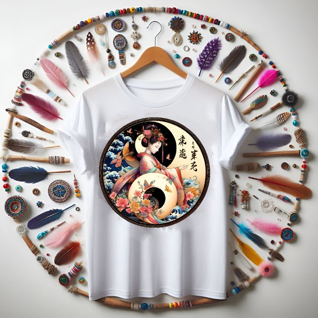 Cultura de camiseta (Yin and Yang T-shirt )