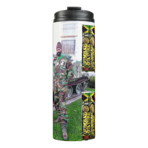 CULTURA DE GUMBAE. Garrafa Térmica Portátil