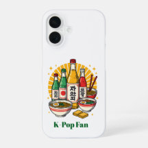 Cultura Pop Coreana Estampa no Peito Mochila Impre