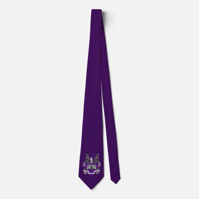 Cume de Morcego Roxo - Gravata (Frente)