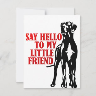 cumprimente o meu amiguinho