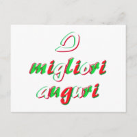 Cumprimentos cartão