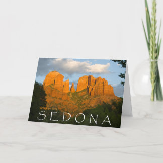Cumprimentos do cartão 4506 de Sedona
