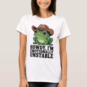 Cumprimentos, sou a Camisa de Sapo Emocionalmente