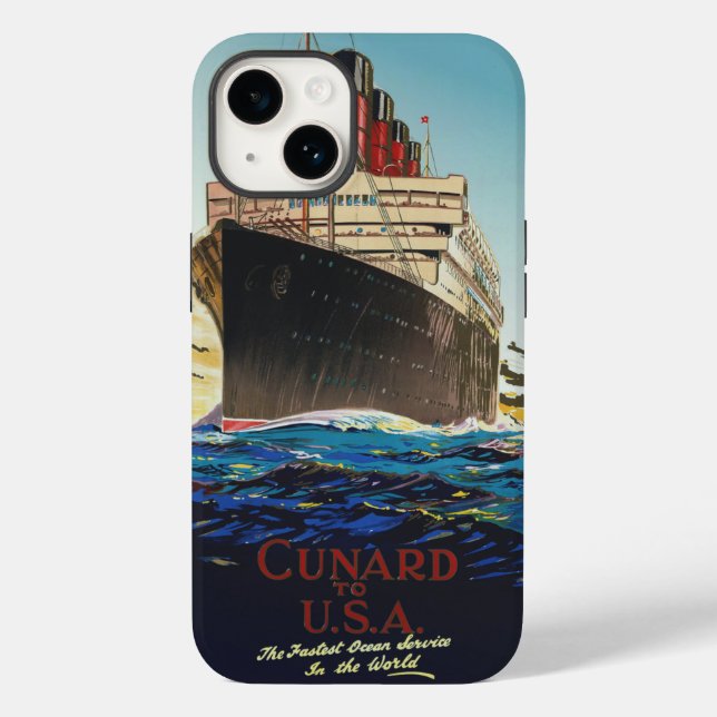CUNARD OCEAN LINER AQUITANIA (Verso)