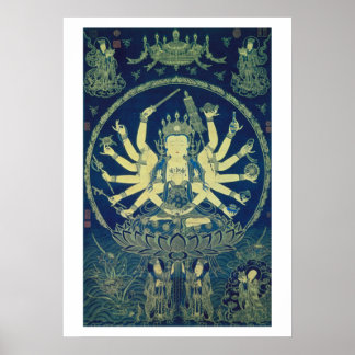 Cundi Avalokitasvara Ming Poster