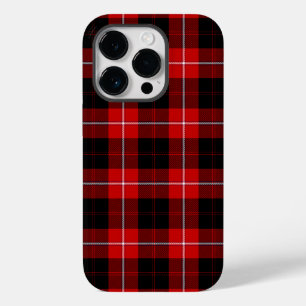 Cunningham Tartan Red Xadrez Negra