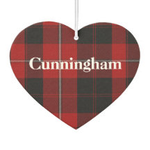 Cunningham Tartan Xadrez Air Freshener