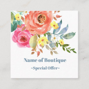 Cupão de Desconto da Boutique de Flor Elegante Pr