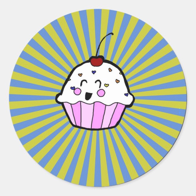 cupcake adesivo (Frente)