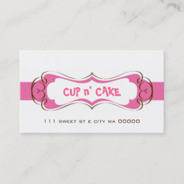 Cupcake, Bolo, Cartão de visita de padaria