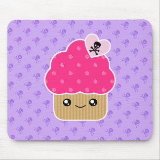 Cupcake bonito mau da morte Kawaii Mousepad