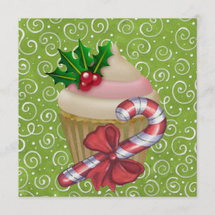 CUPCAKE - CONVITE DE FESTAS - SRF