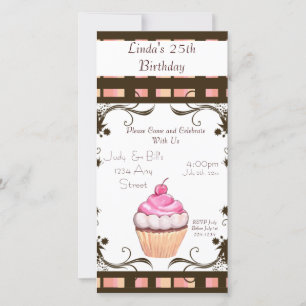 Cupcake do feliz aniversario