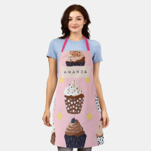 Cupcake doçoso personalizado monograma