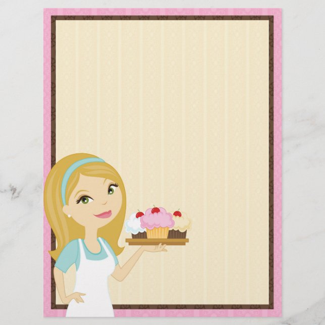 Cupcake Loura D12 Letterhead 5 (Frente)