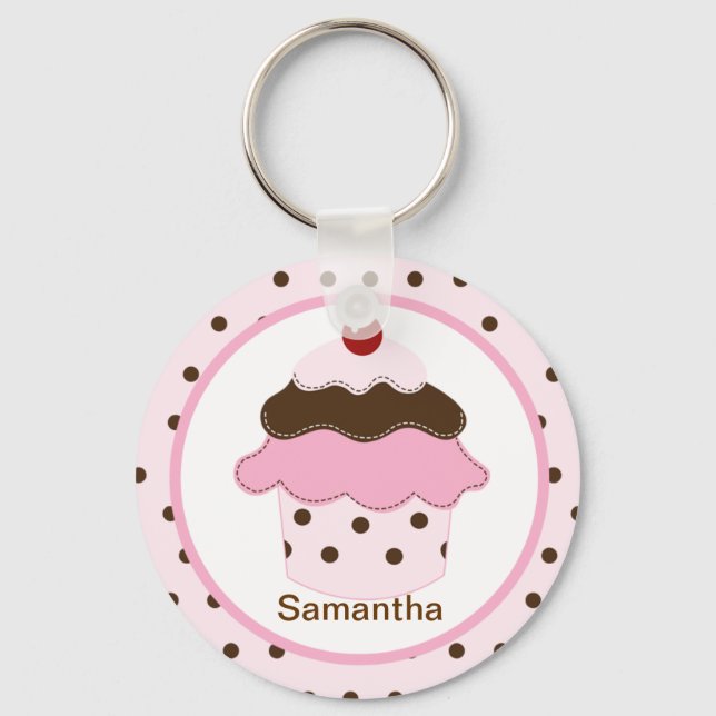 Cupcake PERSONALIZÁVEL do CHAVEIRO Lil Sweness (Frente)