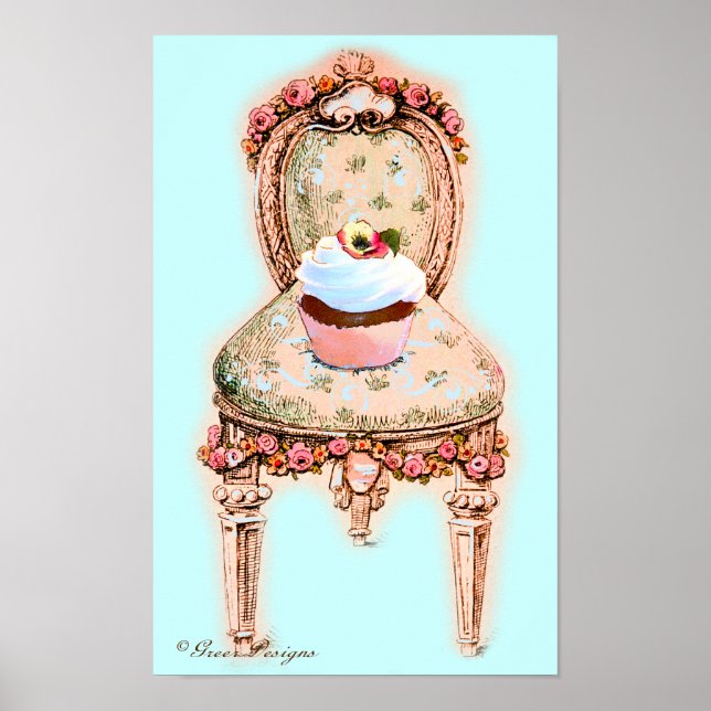 Cupcake Poster e Presidente Vitoriano (Frente)