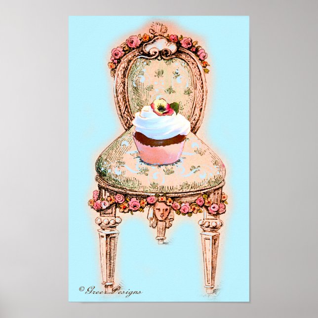 Cupcake Poster e Presidente Vitoriano (Frente)