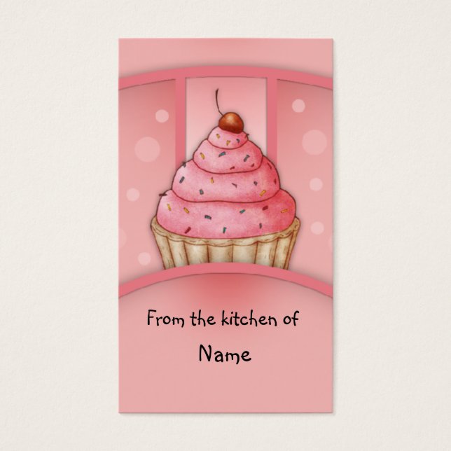 Cupcake rosa (Frente)