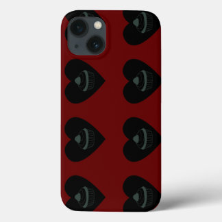 cupcake sangue vermelho preto