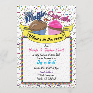 Cupcake Sexo Convite para Apresentação de Proposta