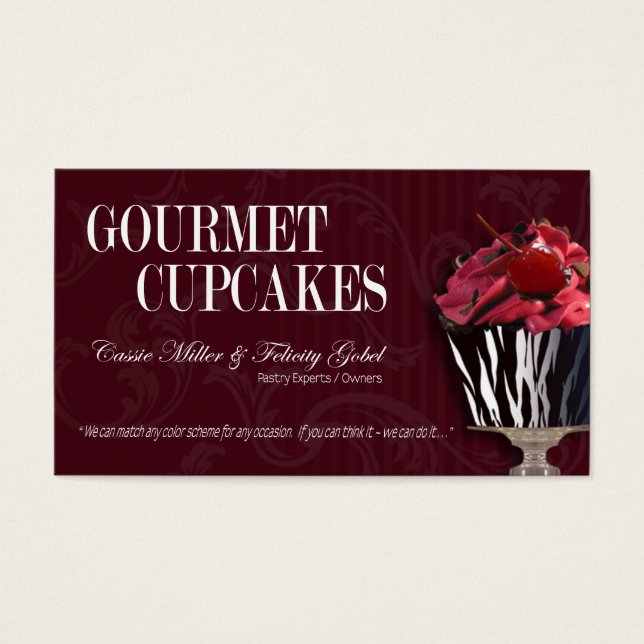 "Cupcakes Gourmet" - Ricos, Pastas (Frente)