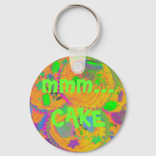 Cupcakes laranja.. CHAVEIRO DE BOLO