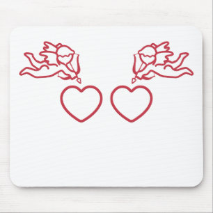 Cupid Ataca o mouse pad personalizado