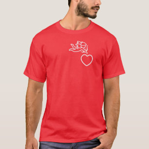 Cupid Dispara camisa personalizada - escolha estil