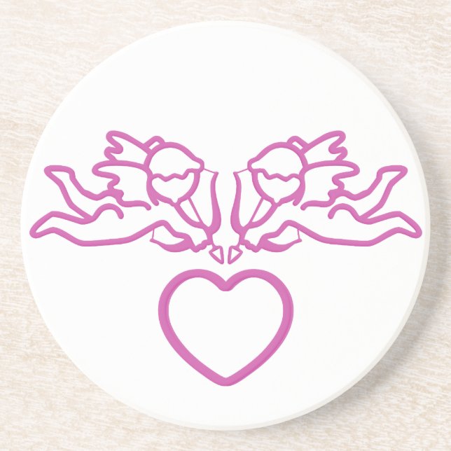 Cupid Gira porta copos personalizada (Frente)