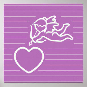 Cupido Ataca poster personalizado