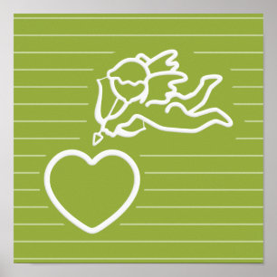 Cupido Ataca poster personalizado