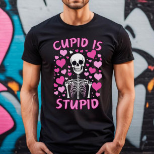 Cupido é camiseta anti-Valentine estúpida