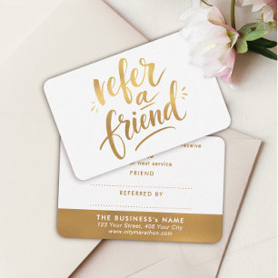Cupom de Desconto Stylish Gold Refer Friend