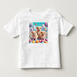 Cuppies na Camisa T Toddler Candy Land